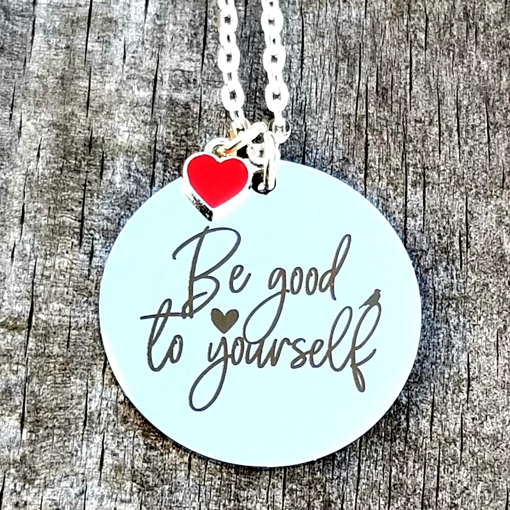 Be Good To Yourself Necklace, Journey Lyrics Jewelry, Steve Perry Song